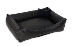 Hundebett  Hundesofa Hundeliege Hundekissen Hundekorb Robust  Kunstleder NEW