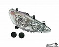 TYC 20-0165-15-2 Hauptscheinwerfer Rechts Beifahrerseite für Peugeot 307 00-05