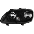 Scheinwerfer links für VW Caddy III Bj. 04-10 Touran Bj 03-06 schwarz H7+H1