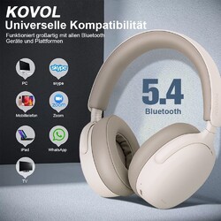 Bluetooth Kopfhörer Over Ear Kabellos Kopfhörer HiFi Stereo Wireless Headset DHL