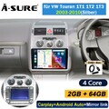 DAB+ Android 14 Autoradio RDS DSP FM BT GPS Navigation für VW Touran 1T1 1T2 1T3