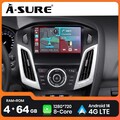 8 Core Android 14 4G+64G Für Ford Focus MK3 2012-2018 Carplay Autoradio GPS WIFI