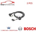 ABS SENSOR DREHZAHLFÜHLER PAAR VORNE BOSCH 0 986 594 014 2PCS P FÜR VW PASSAT