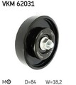 SKF VKM 62031 Riemenspanner, Keilrippenriemen rechts passend für NISSAN