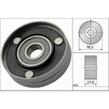 INA 532 0567 10 Umlenkrolle Führungsrolle Keilrippenriemen für AUDI VW