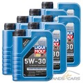 7x 1 L LITER LIQUI MOLY LONGTIME HIGH TECH 5W-30 MOTOR-ÖL MOTOREN-ÖL 32076774