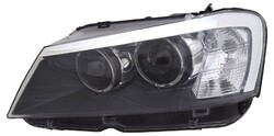 Scheinwerfer links für BMW X3 F25 2010-2014 D1S Xenon LED Angel Eyes LWR Motor