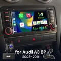 DAB+ 7" Für Audi A3 S3 RS3 2003-2012 Carplay Autoradio Android14 GPS Nav WIFI BT