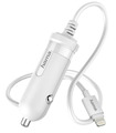 Hama Kfz-Ladegerät IPhone IPod 5W/1A 1M Kabel Weiß 173862