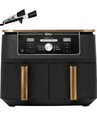 Ninja Foodi MAX Dual Zone Airfryer 9,5 Liter  AF400EUCP Kupfer Heißluftfritteuse
