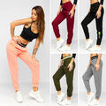 Damenhose Sporthose Hose Trainingshose Fitness Motiv Damen Mix BOLF Slim Fit