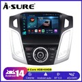 8 Core Android 14 4G+64G Autoradio Carplay GPS DSP Für Ford Focus MK3 2012-2018