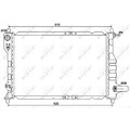 Kühler Motorkühlung Nrf 53068 für Chevrolet Daewoo