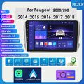 CarPlay Autoradio Android 12.0 Für Peugeot 2008 2013-20 GPS Navigation SWC  DAB+