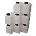 8 x 5 Liter natur CK-Kanister Kiste Behälter Trinkwasserkanister Wasserkanister