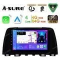 DAB+ 4G+64G Für Mazda 6 2012-2015 Autoradio Android 15 Carplay GPS NAVI RDS SWC