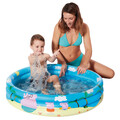 Kinder-Pool Kinderplanschbecken Peppa Wutz Ring-Pool Pig Planschbecken 100x23 cm