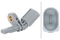 HELLA ABS Sensor Raddrehzahl Hinten für VW TIGUAN (5N) Passat Variant (3G5, CB5)