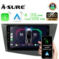 Für Seat LEON 1P1 MK2 2005-2012 Android14 Autoradio CarPlay NAVI GPS WIFI 2+32G
