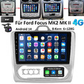8-Kern DAB+ Android Autoradio  Carplay Für Ford Focus MK2 MK II 2004-11 KAM 128G