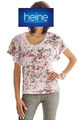 LINEA TESINI by Heine Spitzen-Druck-Shirt . Gr. 36. NEU!!!
