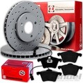 Zimmermann SPORT BREMSSCHEIBEN + BELÄGE VORNE für VW T4 TRANSPORTER BUS MULTIVAN