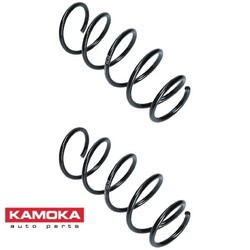 2x Fahrwerksfeder KAMOKA 2110284 2 Federn Satz Federnsatz für Opel