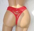 Damen Tanga String Spitzen Slip Frauen sexy Unterhose 3er / 6er Set Unterwäsche