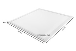 LED Panel 62x62cm 40W Slim Rasterdeckenleuchte 3600 Lumen inkl. Lifud Trafo