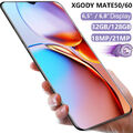 Neu 4G Android Smartphone 32/128GB Handy Ohne Vertrag 2 SIM 8 Core 6,5/6,8 Zoll