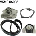 SKF VKMC 06008 Wasserpumpe Zahnriemensatz für RENAULT GRAND SCENIC MEGANE
