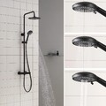 Regendusche Duschset Duschsystem Handbrause Kopfbrause Brausegarnitur Thermostat
