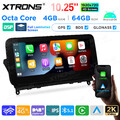 10,25" Autoradio Android 14 4G+64G GPS CarPlay Für Mercedes C Klasse W204 NTG4.0