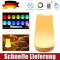 Touch Tischlampe Dimmbar USB Aufladbar LED Nachtlicht Farbwechse Nachttischlampe