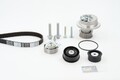 CONTINENTAL CTAM CT873WP4 Wasserpumpe + Zahnriemensatz für OPEL