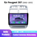 9" Android 13 Für Peugeot 307 2002-2013 Autoradio GPS Navi WIFI SWC DAB+ 2+64G