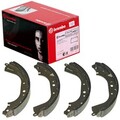 BREMBO BREMSBACKEN HINTERACHSE PASSEND FÜR INFINITI QX4 NISSAN NAVARA NP300
