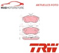 SATZ BREMSBELÄGE BREMSKLÖTZE VORNE TRW GDB815 P FÜR AUDI COUPE,80,90,8B,B4,B3