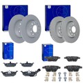 ATE BREMSSCHEIBEN + CERAMIC VORNE+HINTEN passend für GOLF 6 A3 8P OCTAVIA LEON