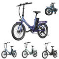 [FAFREES F20 Lasting] e Bike 20 Zoll Rechtliche Klapprad Elektrofahrrad 18,2AH