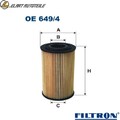 ÖLFILTER OE 649/4 FÜR BMW 3/E46/E6/5/Compact/Z/Roadster/Convertible/E0 Z3/E36  
