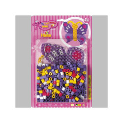 Hama Maxi Bügelperlen Set SCHMETTERLING Blister-Packung Steckperlen Perlen