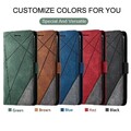 Leder Wallet Flip case für iPhone 16 15 14 13 12 11 16 Pro Max XS XR 7 8 Plus