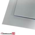Alu Leisten eloxiert Aluminium Zuschnitt Alu Blech silber 0,8-2mm Blechplatten 