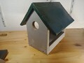 Vogelfutterhaus Futterstelle  Vogelhaus Rechteck Holz 