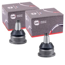 2x A.B.S. TRAGGELENKE VORNE UNTEN passend für JEEP GRAND WRANGLER LINKS+RECHTS
