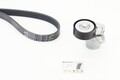 Continental ContiTech 6PK1130K3 Keilrippenriemensatz + Spannrolle