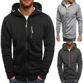 Herren-Kapuzenpullover Fleece Warm Kapuzenjacke Mantel Sweatshirt Winter ≌