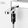 Wasserdichtes digitales Duschthermometer mit LED Wassertemperaturanzeige