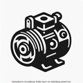 Magnetkupplung Klimakompressor KRAFT AUTOMOTIVE 0260013 für VW GOLF 7 Variant A4